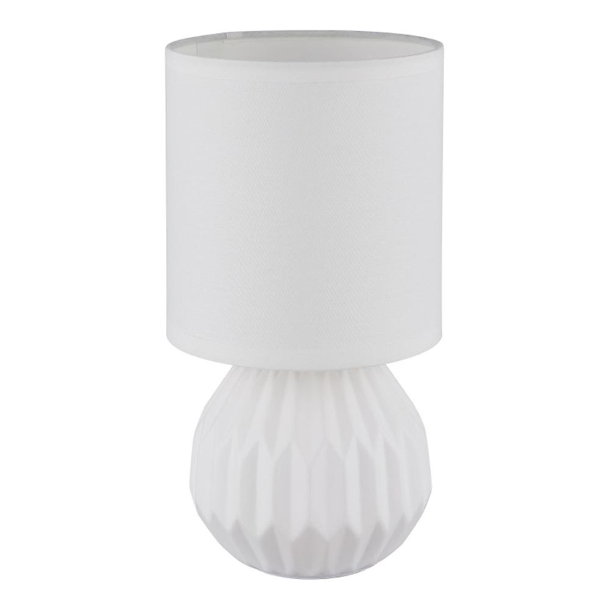 Globo - Bordlampe 1xE14/40W/230V hvid