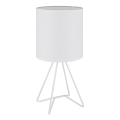 Globo - Bordlampe 1xE14/40W/230V hvid