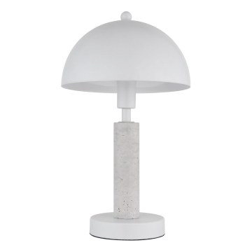 Globo - Bordlampe 1xE14/40W/230V hvid