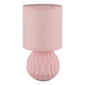 Globo - Bordlampe 1xE14/40W/230V rosa