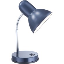Globo - Bordlampe 1xE27/40W/230V blå