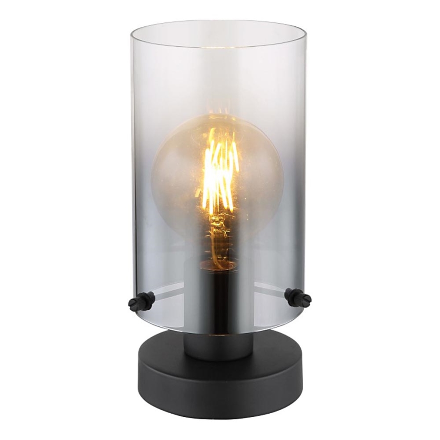 Globo - Bordlampe 1xE27/40W/230V diameter 12,5 cm sort