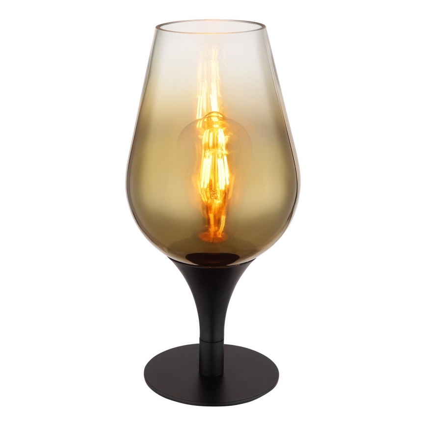 Globo - Bordlampe 1xE27/40W/230V diameter 15 cm guldfarvet