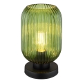 Globo - Bordlampe 1xE27/40W/230V grøn