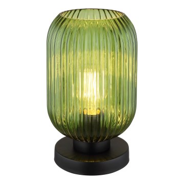 Globo - Bordlampe 1xE27/40W/230V grøn