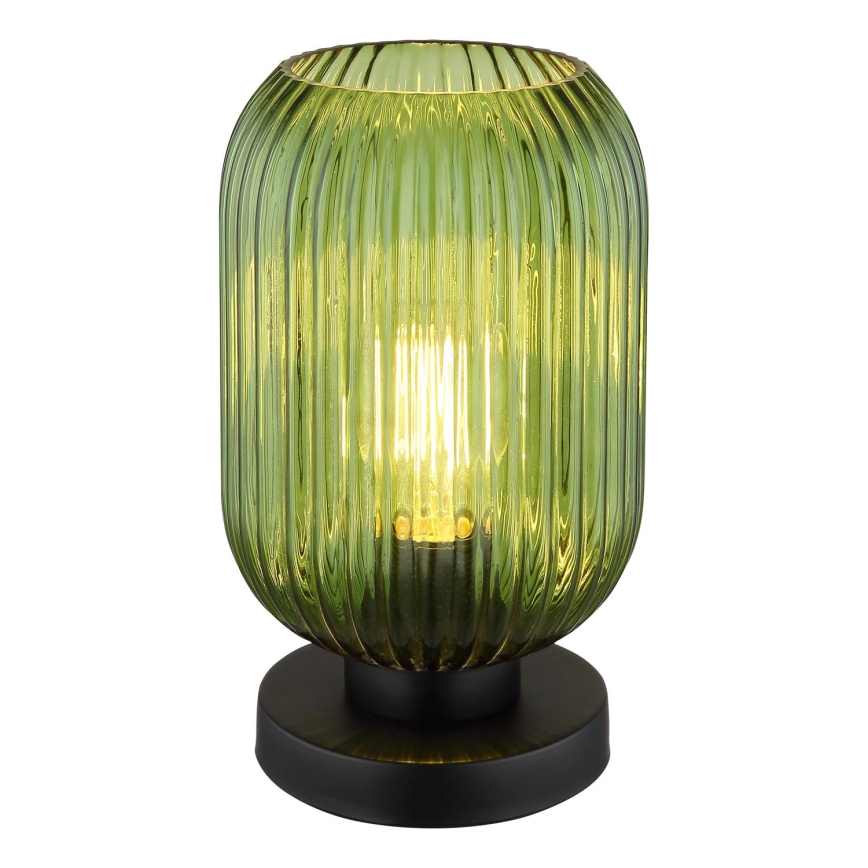 Globo - Bordlampe 1xE27/40W/230V grøn