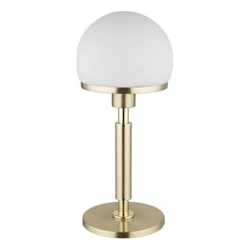 Globo - Bordlampe 1xE27/40W/230V guldfarvet