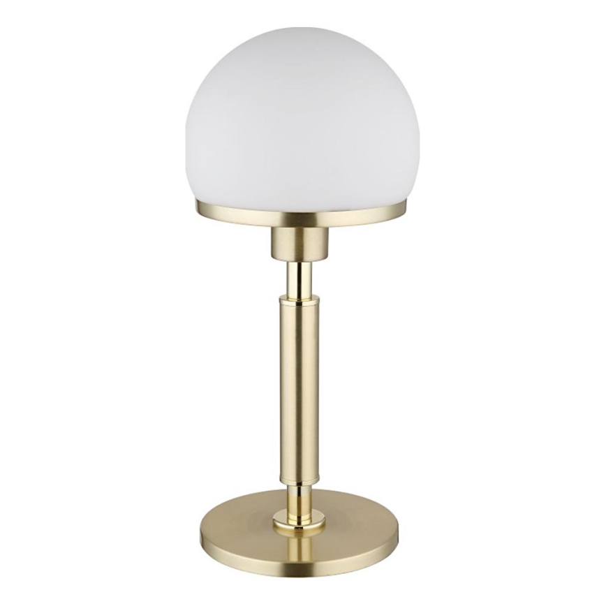 Globo - Bordlampe 1xE27/40W/230V guldfarvet