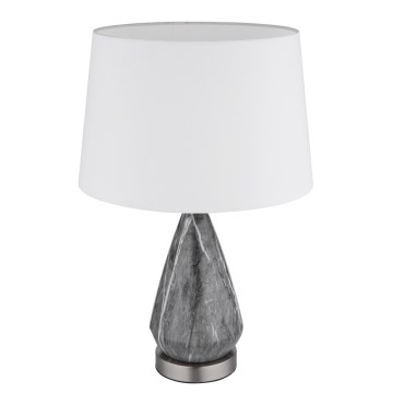 Globo - Bordlampe 1xE27/40W/230V hvid