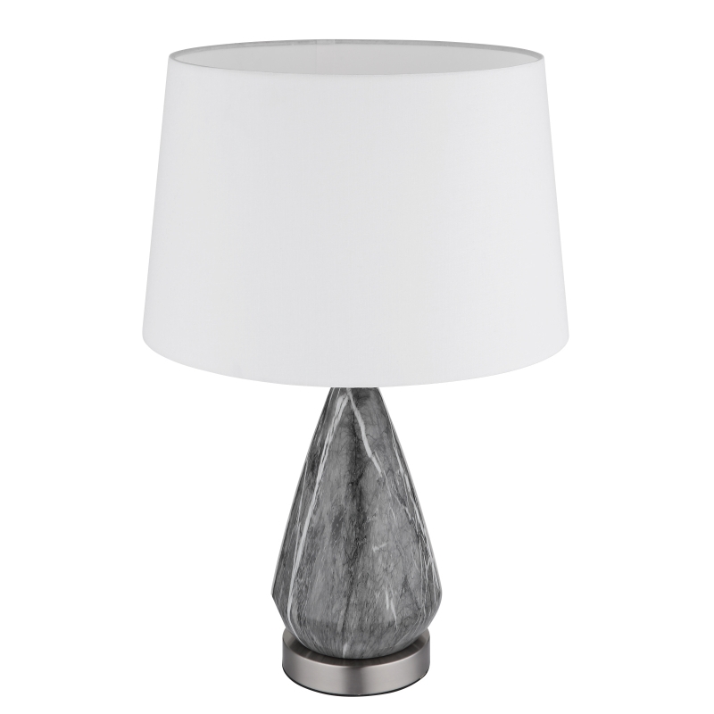 Globo - Bordlampe 1xE27/40W/230V hvid
