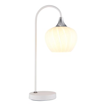 Globo - Bordlampe 1xE27/40W/230V hvid