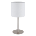 Globo - Bordlampe 1xE27/40W/230V hvid