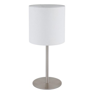 Globo - Bordlampe 1xE27/40W/230V hvid