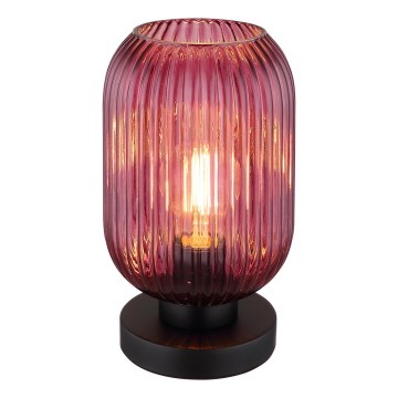 Globo - Bordlampe 1xE27/40W/230V lilla