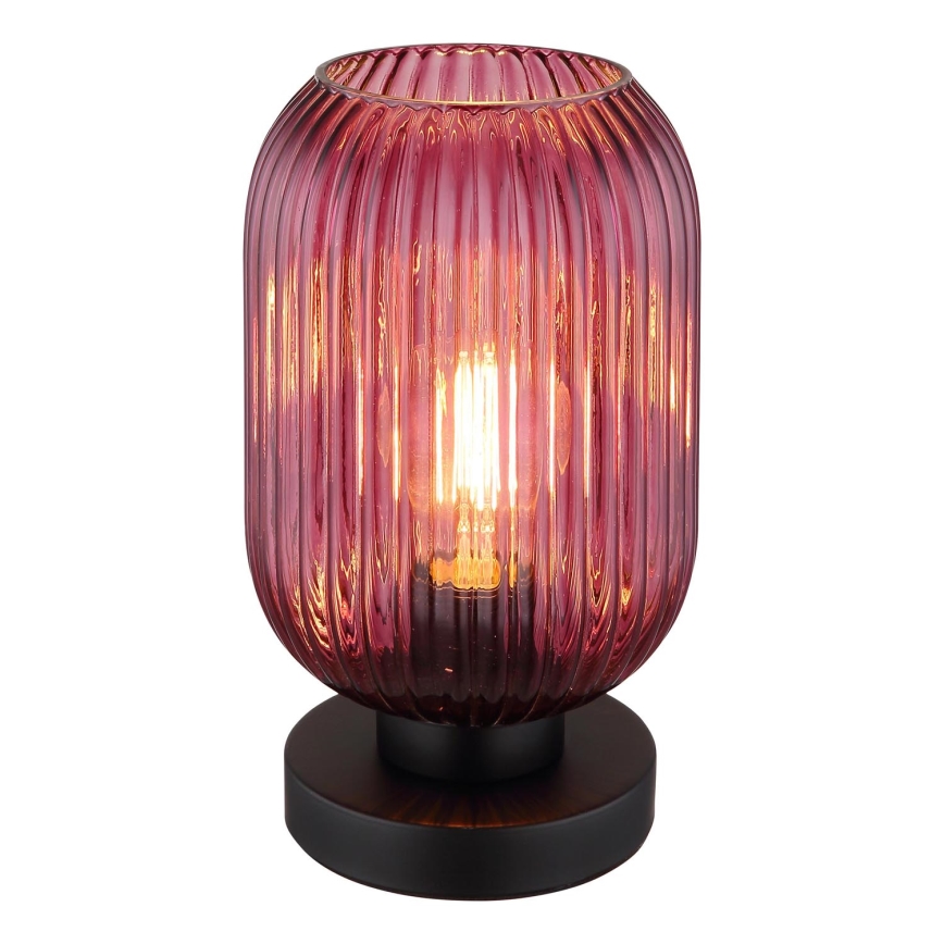 Globo - Bordlampe 1xE27/40W/230V lilla
