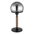Globo - Bordlampe 1xE27/40W/230V sort/brun