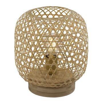 Globo - Bordlampe 1xE27/60W/230V bambus