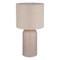 Globo - Bordlampe 1xE27/60W/230V beige