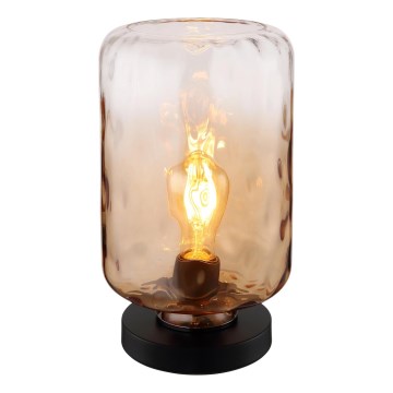 Globo - Bordlampe 1xE27/60W/230V brun