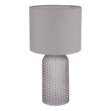 Globo - Bordlampe 1xE27/60W/230V grå