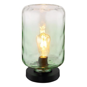 Globo - Bordlampe 1xE27/60W/230V grøn