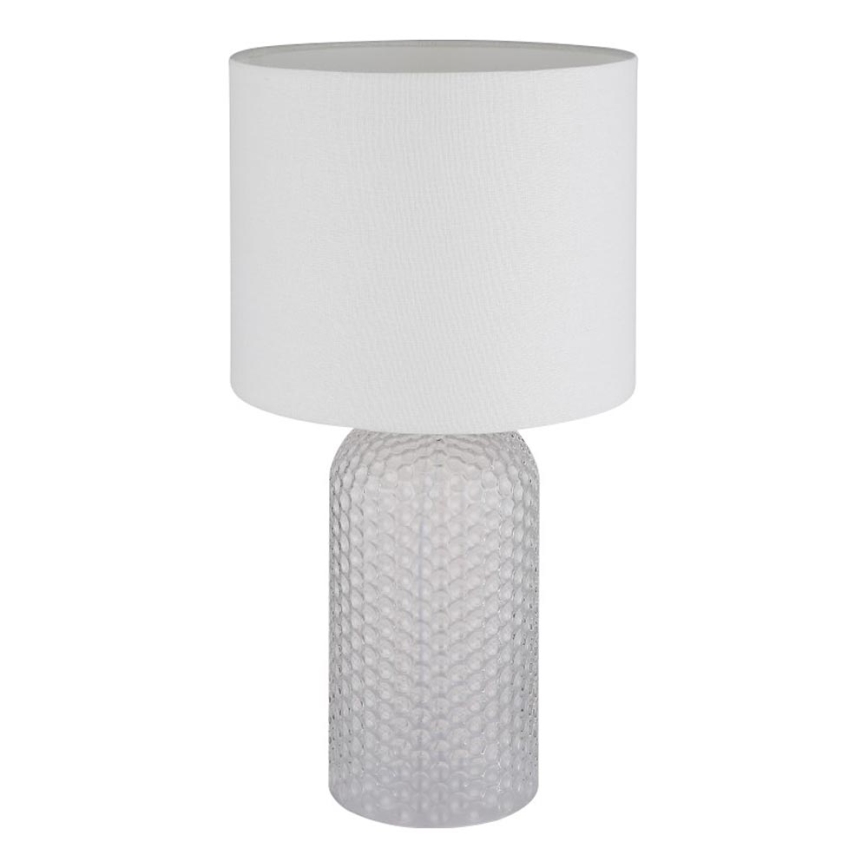 Globo - Bordlampe 1xE27/60W/230V hvid
