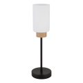 Globo - Bordlampe 1xE27/60W/230V sort/hvid