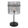 Globo - Bordlampe 1xE27/60W/230V Ø 30 cm sort