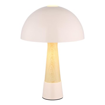 Globo - Bordlampe 1xE27ILLU/40W/230V beige