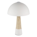 Globo - Bordlampe 1xE27ILLU/40W/230V beige