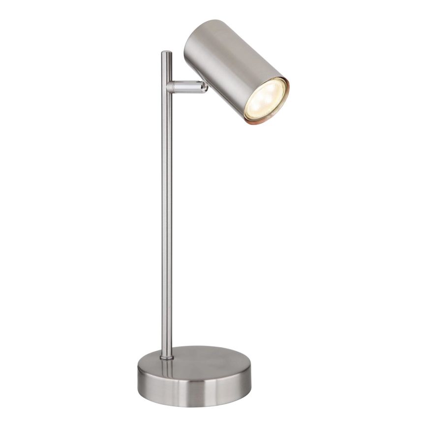 Globo - Bordlampe 1xGU10/5W/230V mat krom