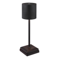 Globo - dæmpbar berøringsbetjent genopladelig LED-bordlampe LED/1,5W/5V 2200 mAh sort
