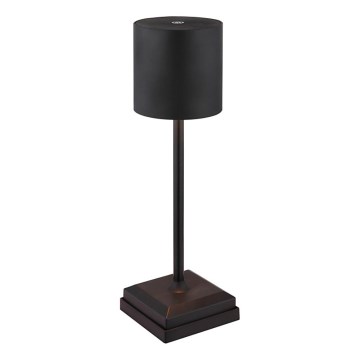 Globo - dæmpbar berøringsbetjent genopladelig LED-bordlampe LED/1,5W/5V 2200 mAh sort