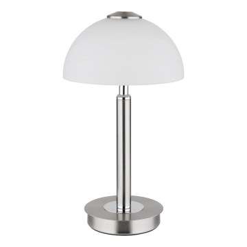 Globo - Dæmpbar LED-bordlampe med touch-funktion LED/7W/230V 3000K mat krom