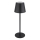 Globo - Dæmpbar LED-bordlampe til udendørs brug, berøringsbetjent og genopladelig, 3-i-1, LED/3W/5V, 3000/4000/5000K, IP54, 1800 mAh, sort