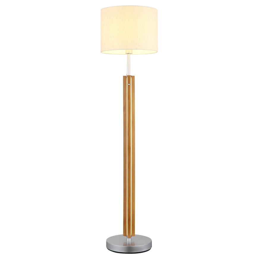 Globo - Dæmpbar LED-gulvlampe LED/21W/230V + 1xE27/25W