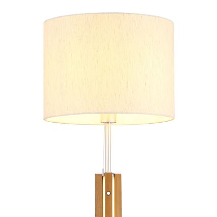 Globo - Dæmpbar LED-gulvlampe LED/21W/230V + 1xE27/25W