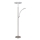 Globo - Dæmpbar LED-gulvlampe LED/40W/230V + LED/5,5W 2700/4000/6000K mat krom