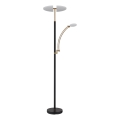 Globo - Dæmpbar LED-gulvlampe LED/40W/230V + LED/5,5W 2700/4000/6000K sort