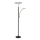 Globo - Dæmpbar LED-gulvlampe LED/40W/230V + LED/5,5W 2700/4000/6000K sort