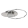 Globo - Dæmpbar LED loftlampe 24W/230V 2700-6500K 45x56 cm sølv + fjernbetjening