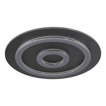 Globo - Dæmpbar LED-loftlampe LED/40W/230V 3000-6500K Ø 45 cm antracit + fjernbetjening