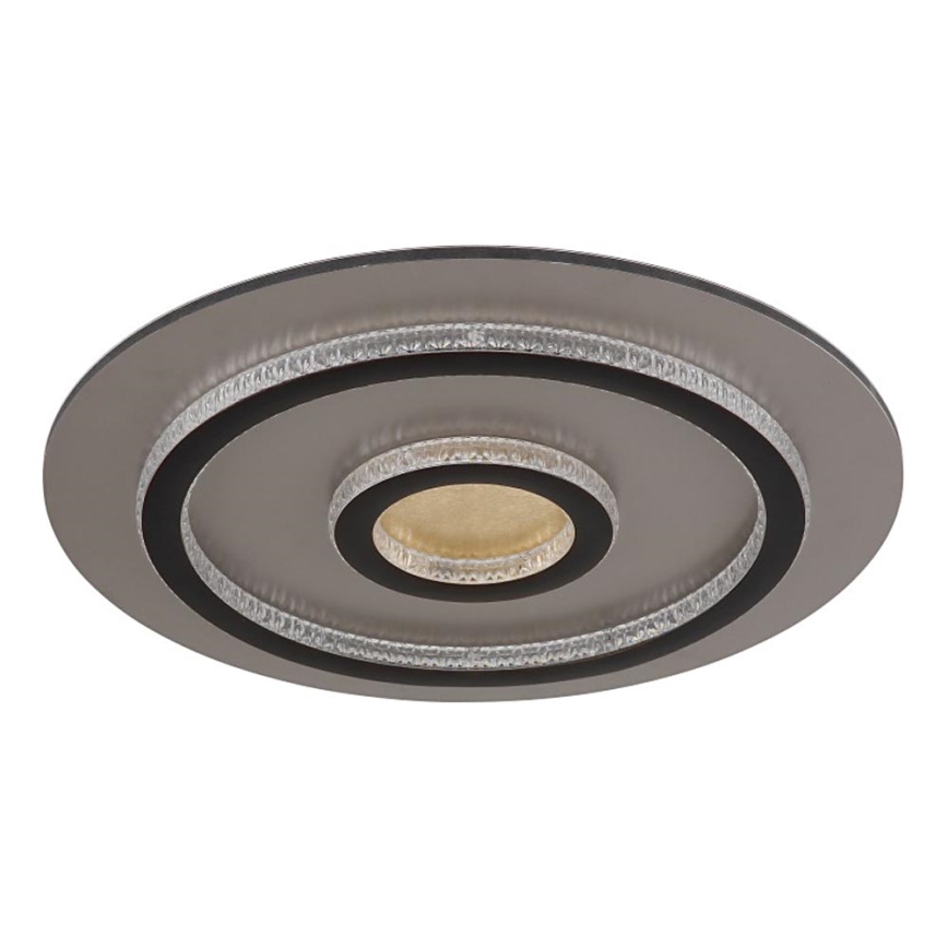Globo - Dæmpbar LED-loftlampe LED/40W/230V 3000-6500K Ø 45 cm sort + fjernbetjening