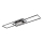 Globo - Dæmpbar LED-loftlampe LED/42W/230V 2700-6500K 19,6x96 cm sort + fjernbetjening