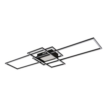Globo - Dæmpbar LED-loftlampe LED/60W/230V 2700-6500K 42x110,8 cm sort + fjernbetjening