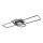 Globo - Dæmpbar LED-loftlampe LED/60W/230V 2700-6500K 42x110,8 cm sort + fjernbetjening