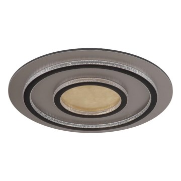 Globo - Dæmpbar LED-loftlampe LED/60W/230V 3000-6500K Ø 55 cm sort + fjernbetjening