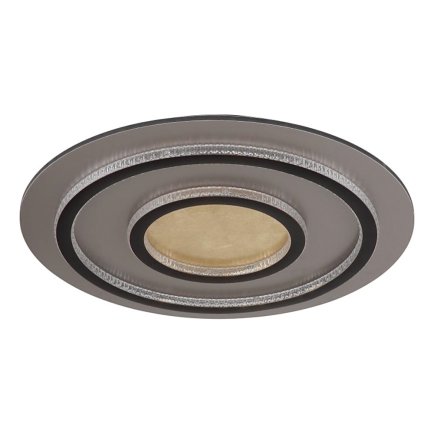 Globo - Dæmpbar LED-loftlampe LED/60W/230V 3000-6500K Ø 55 cm sort + fjernbetjening