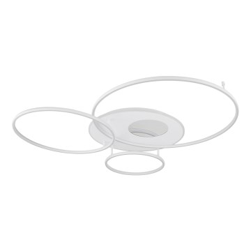 Globo - Dæmpbar LED-loftlampe LED/70W/230V 2700-6500K 105x26,5 cm hvid + fjernbetjening