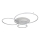 Globo - Dæmpbar LED-loftlampe LED/70W/230V 2700-6500K Wi-Fi Tuya mat krom + fjernbetjening